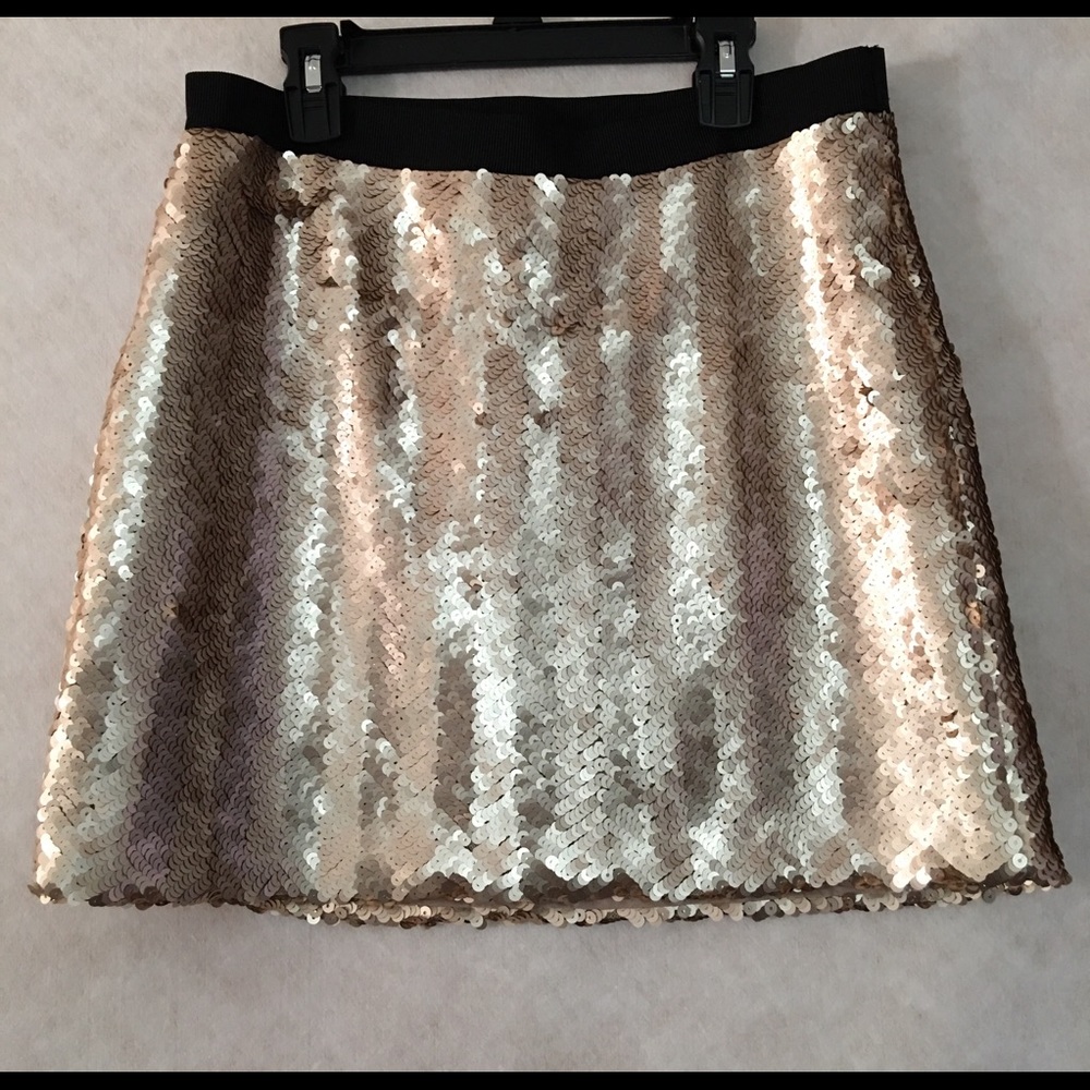 DKNYC Sequin Mini Skirt Size M